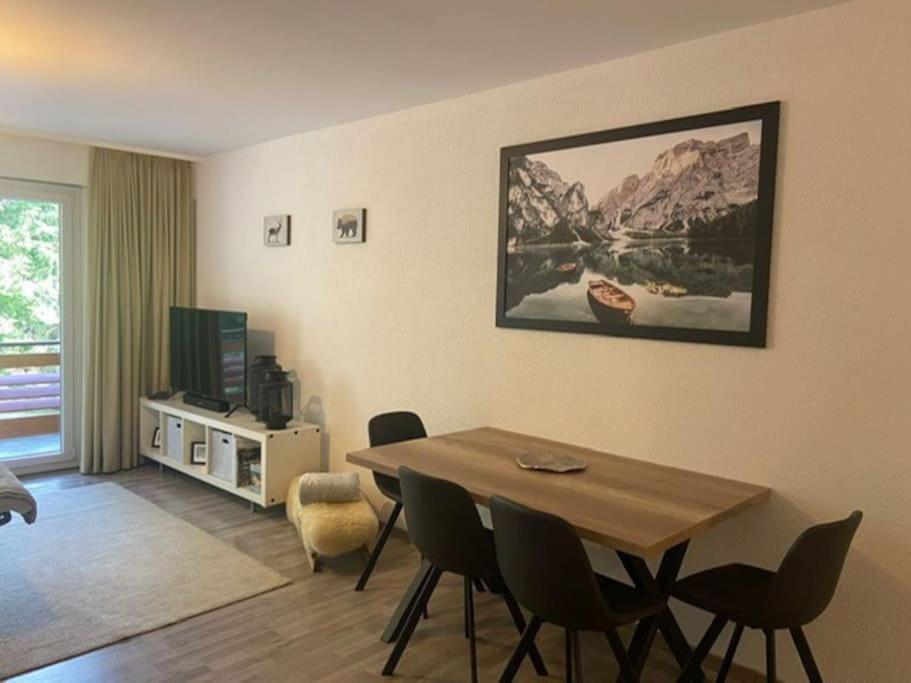 Grand Studio Au Centre De Crans Exterior photo